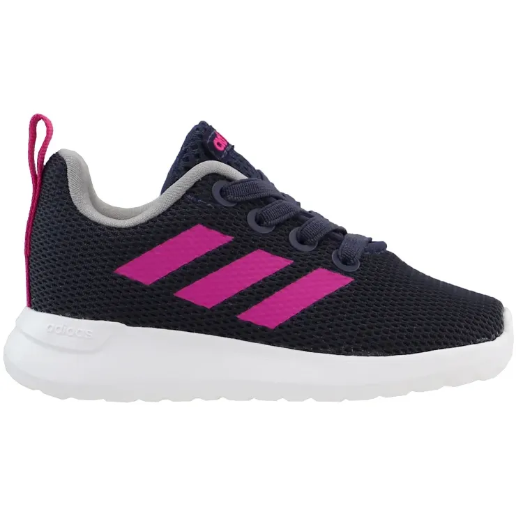 Adidas Kid's Lite Racer CLN Shoes - Blue / Pink / White