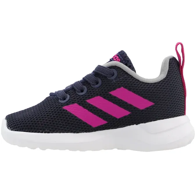 Adidas Kid's Lite Racer CLN Shoes - Blue / Pink / White