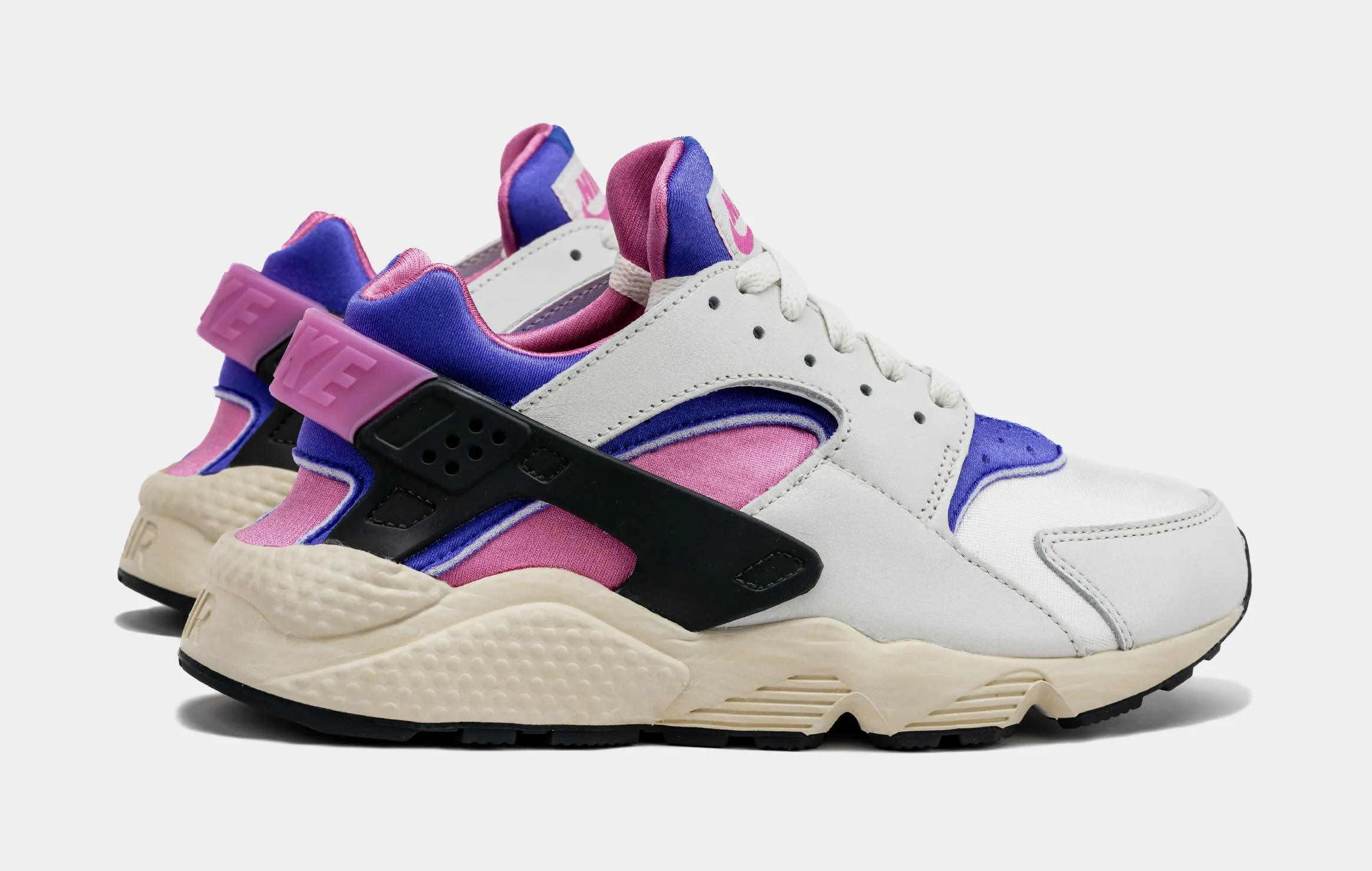 Air Huarache Mens Running Shoes (White/Pink)