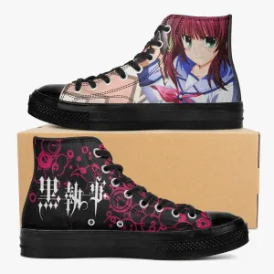 Angel Beats Yuri A-Star High Anime Shoes