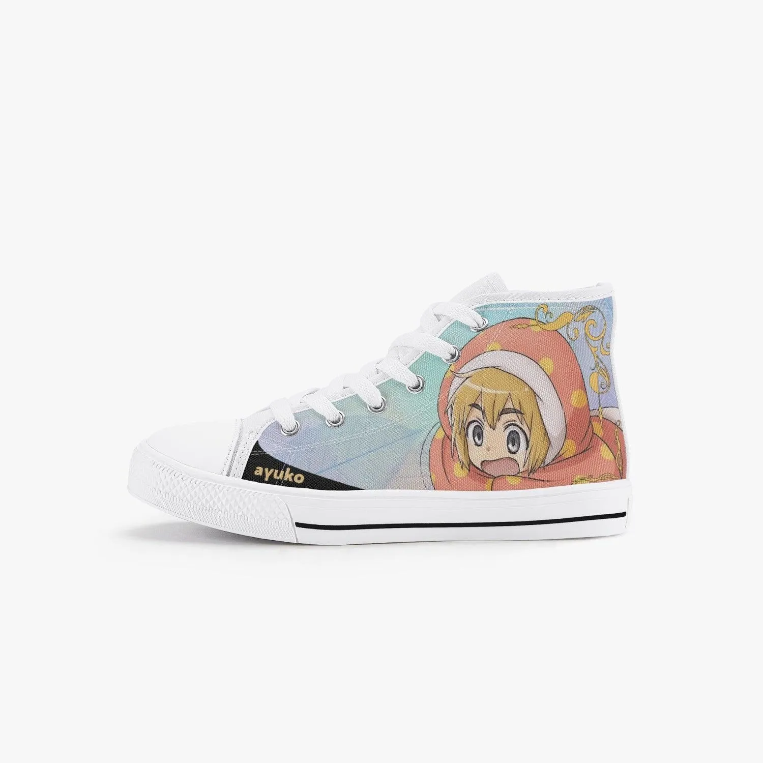 Attack On Titan Armin Alert Kids A-Star High Anime Shoes