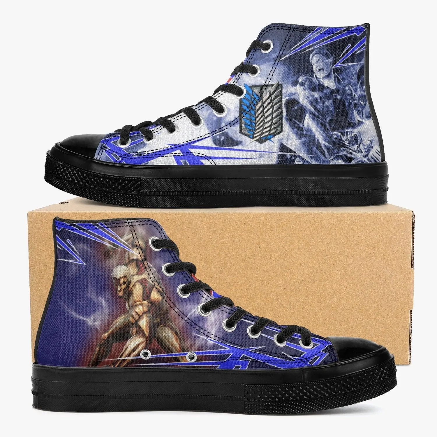 Attack On Titan Reiner Braun A-Star High Anime Shoes