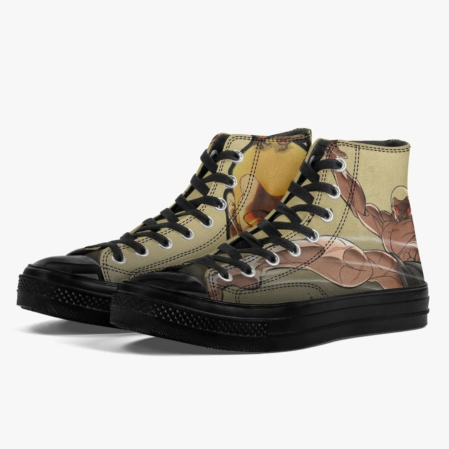 Baki Jack A-Star High Anime Shoes