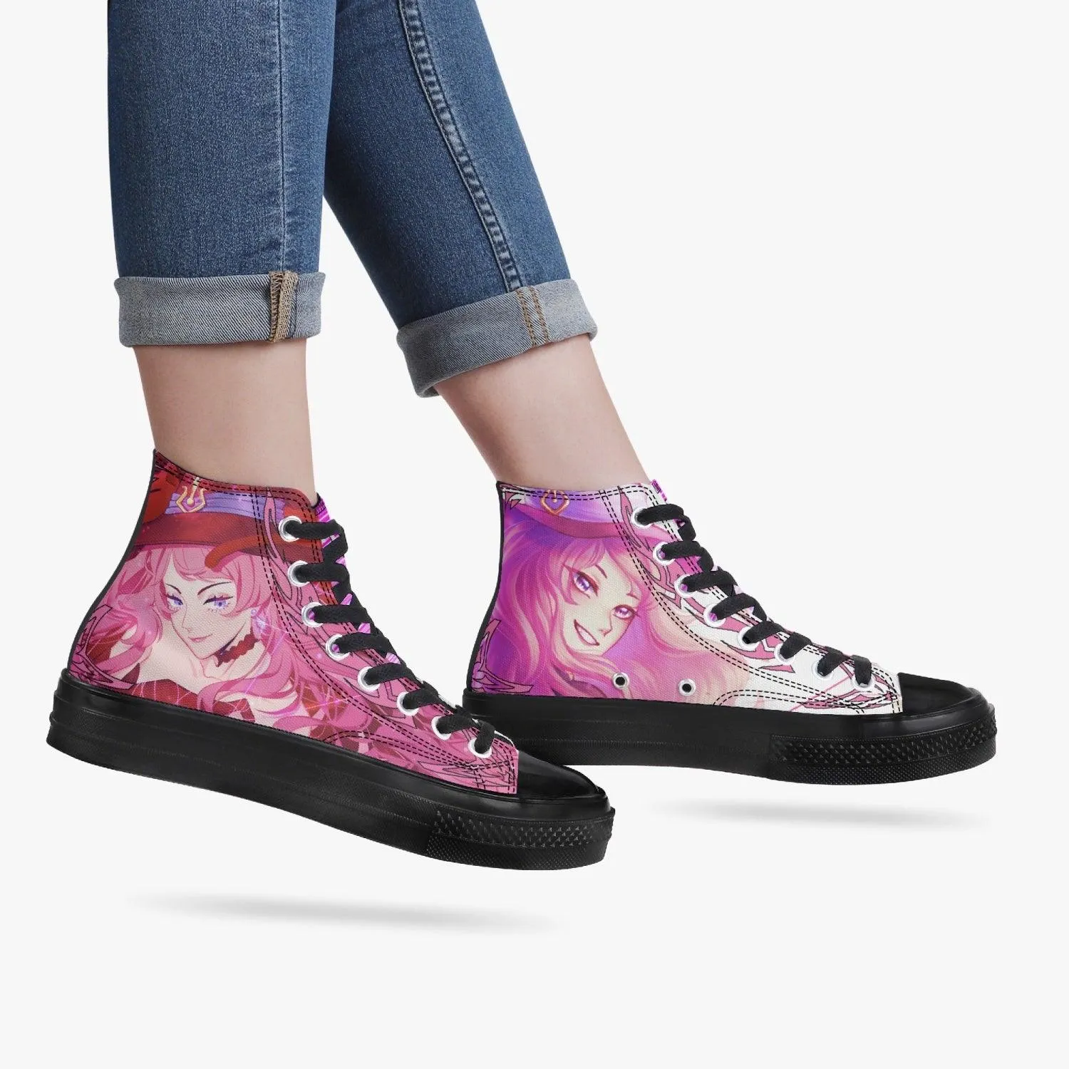 Black Clover Vanessa Enoteca A-Star HIgh Anime Shoes