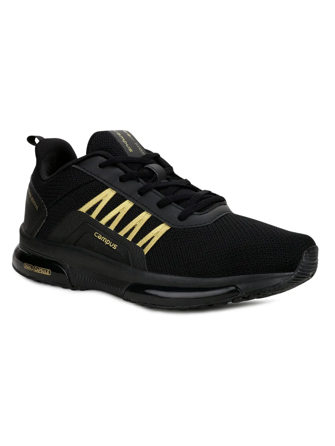 BRAZIL PRO Black Men's Running Shoes