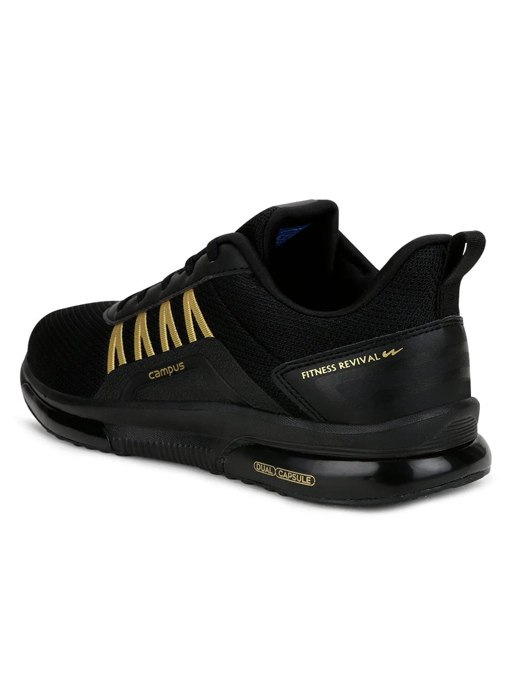 BRAZIL PRO Black Men's Running Shoes