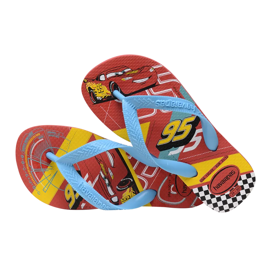 Cars Flip Flops