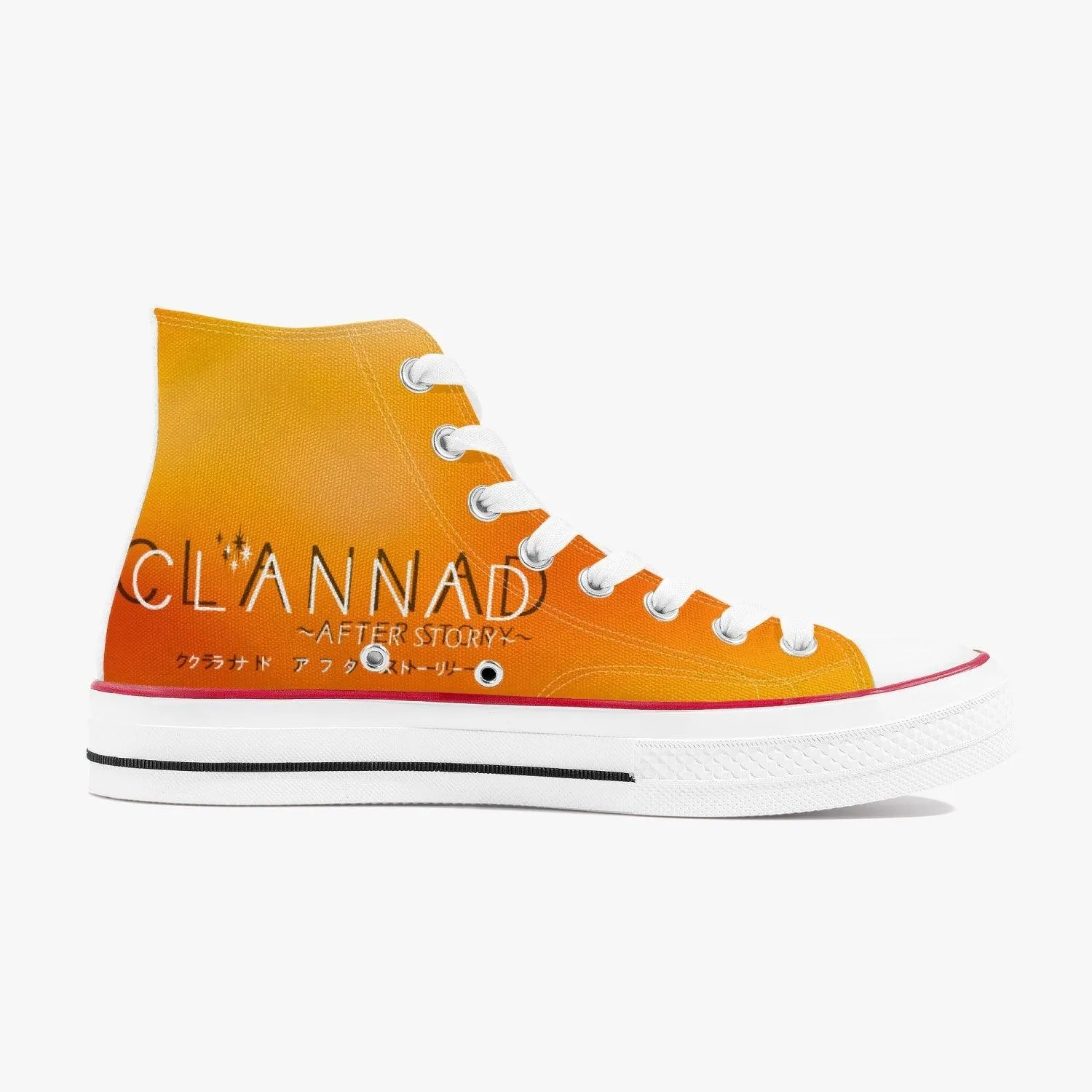 Clannad A-Star High White Anime Shoes