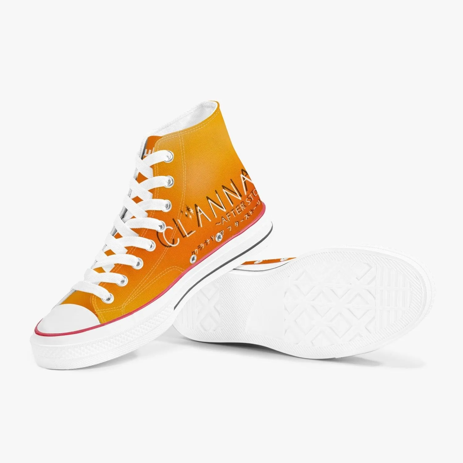 Clannad A-Star High White Anime Shoes