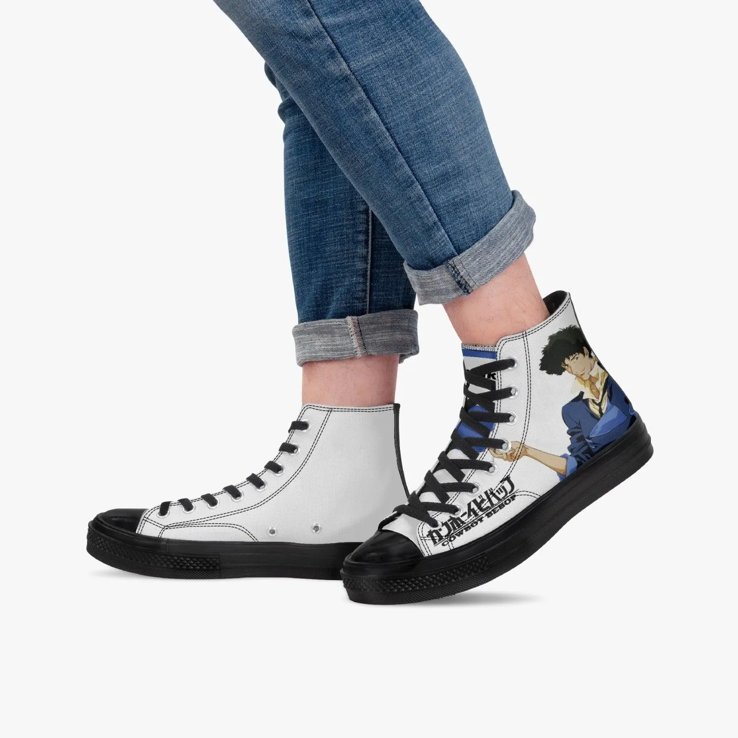 Cowboy Bebop Spike Spiegel A-Star High Anime Shoes