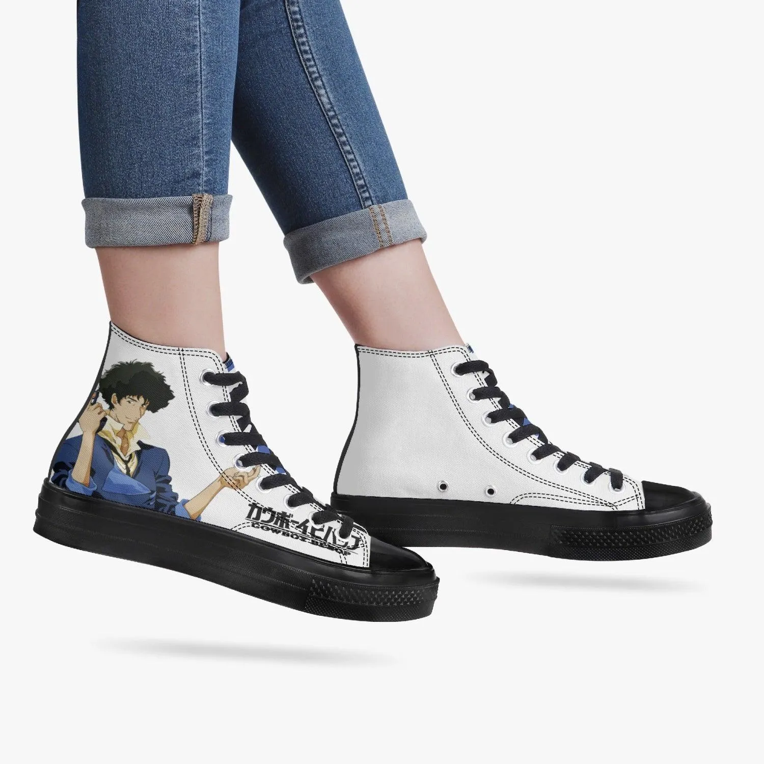 Cowboy Bebop Spike Spiegel A-Star High Anime Shoes