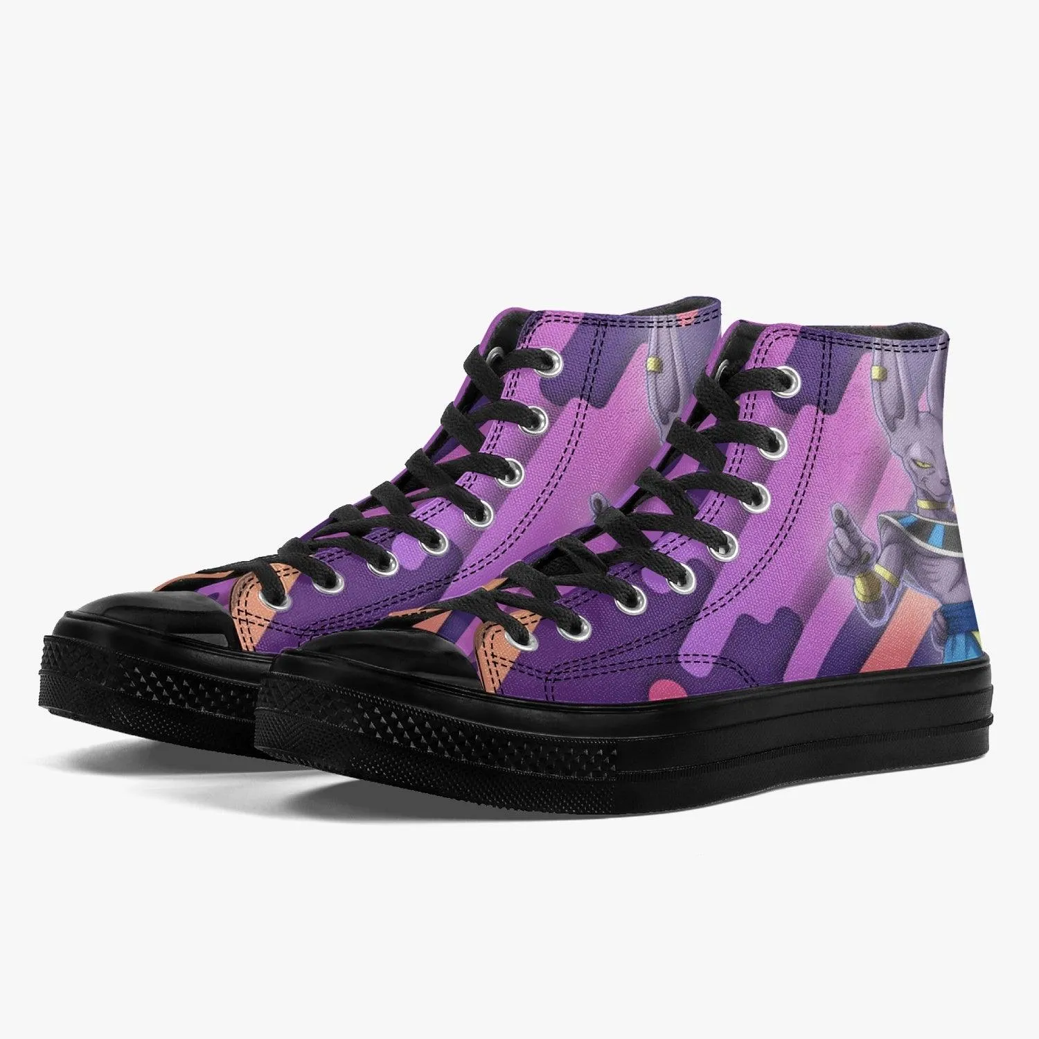 Dragon Ball Z Beerus A-Star High Anime Shoes