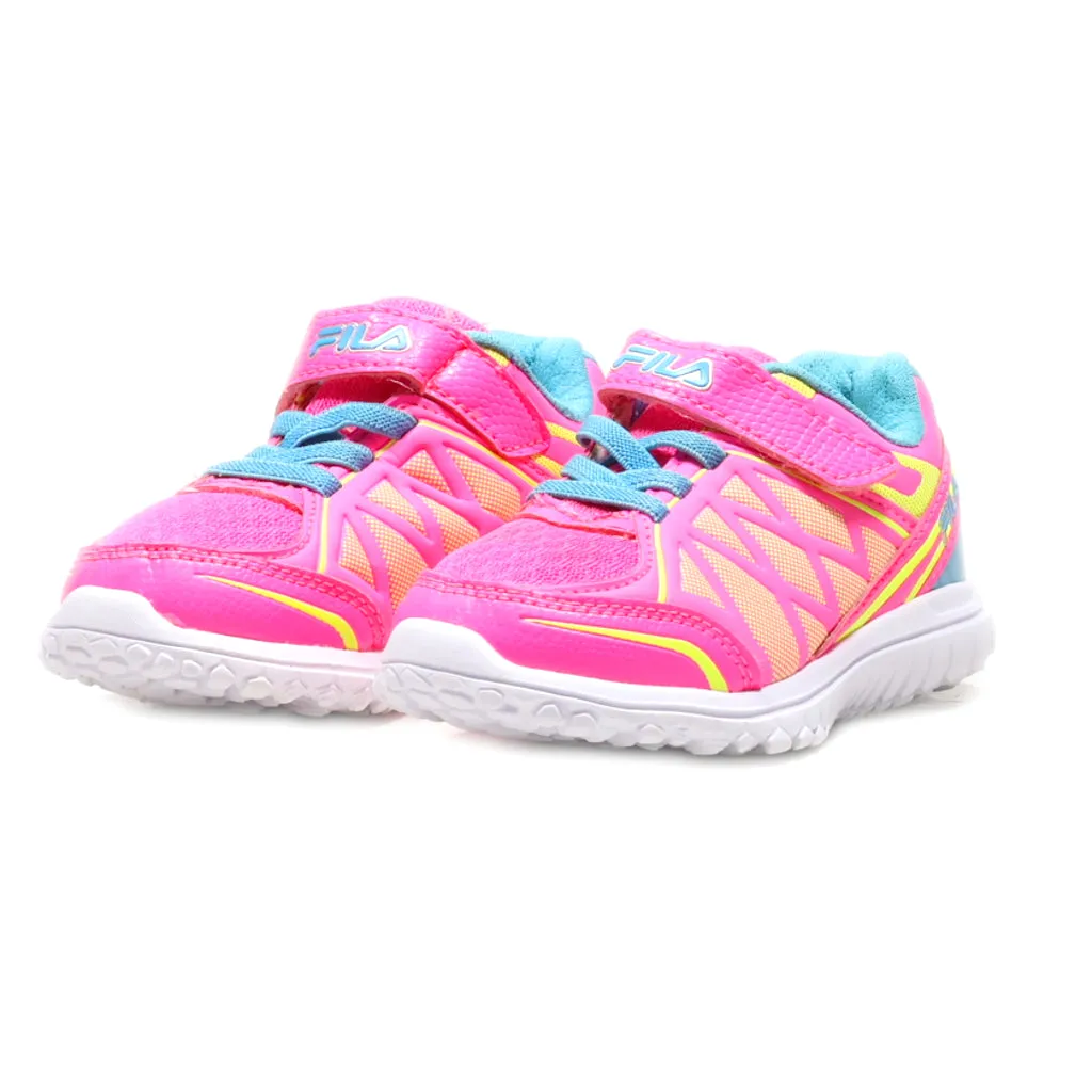 Fila Sport Shoes Fabric Pink Colour For Kids