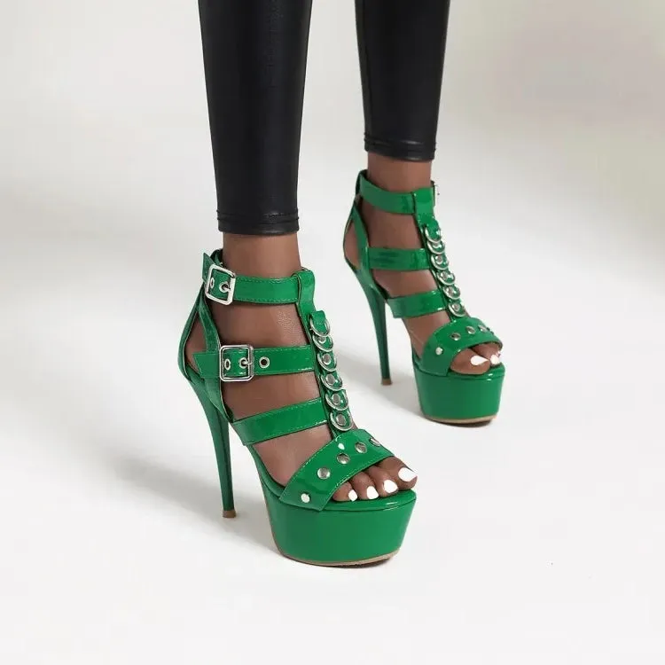 Funki Buys | Shoes | Women's Super High Gladiator Stilettos