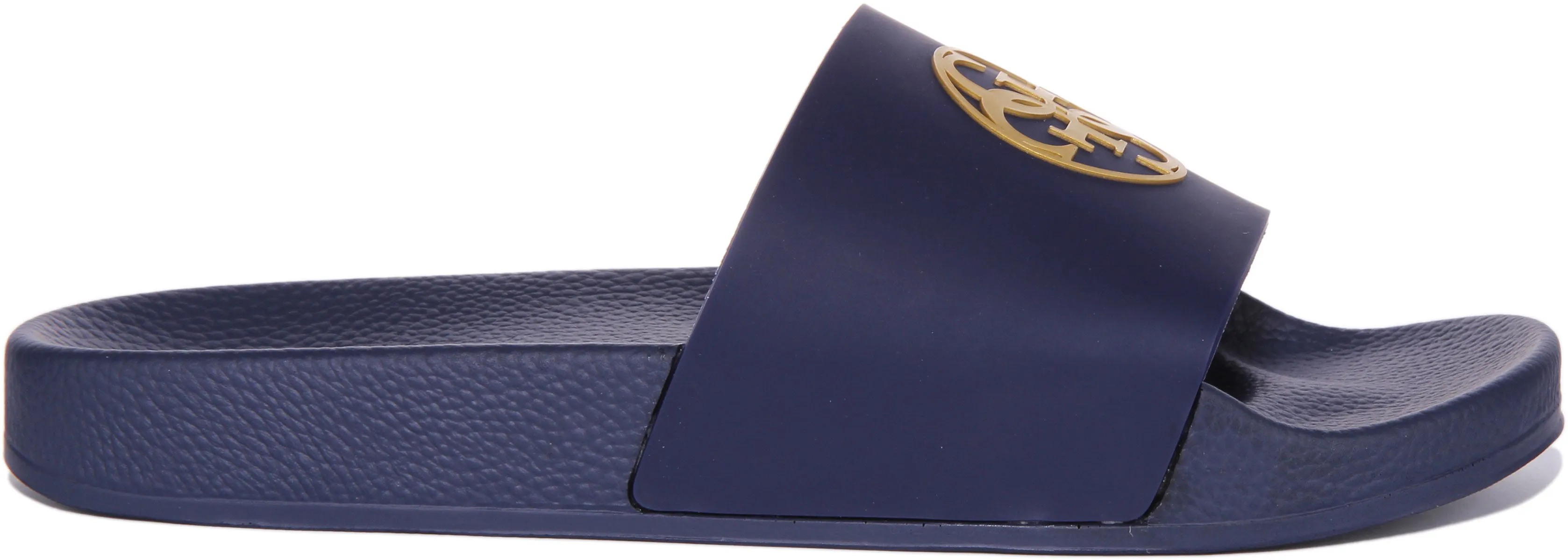 Guess Womens Beach Slider In Navy For Women