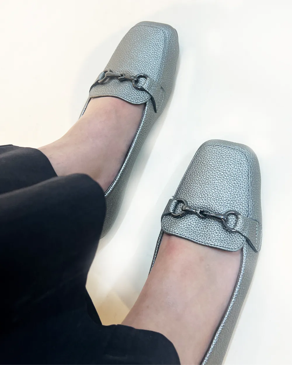 Gunmetal Slip-On Mild Belli