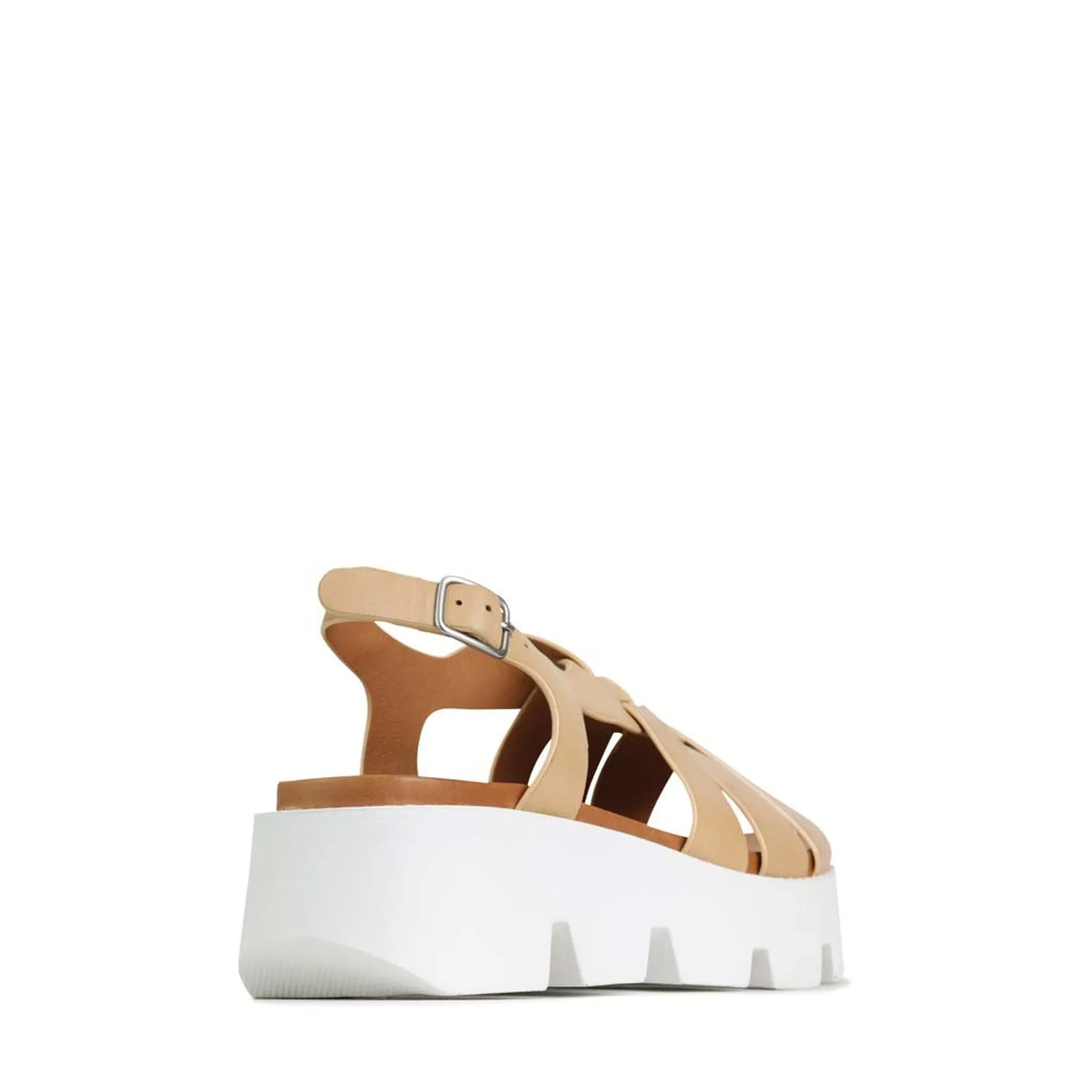 KAILYN LEATHER PLATFORM SANDALS