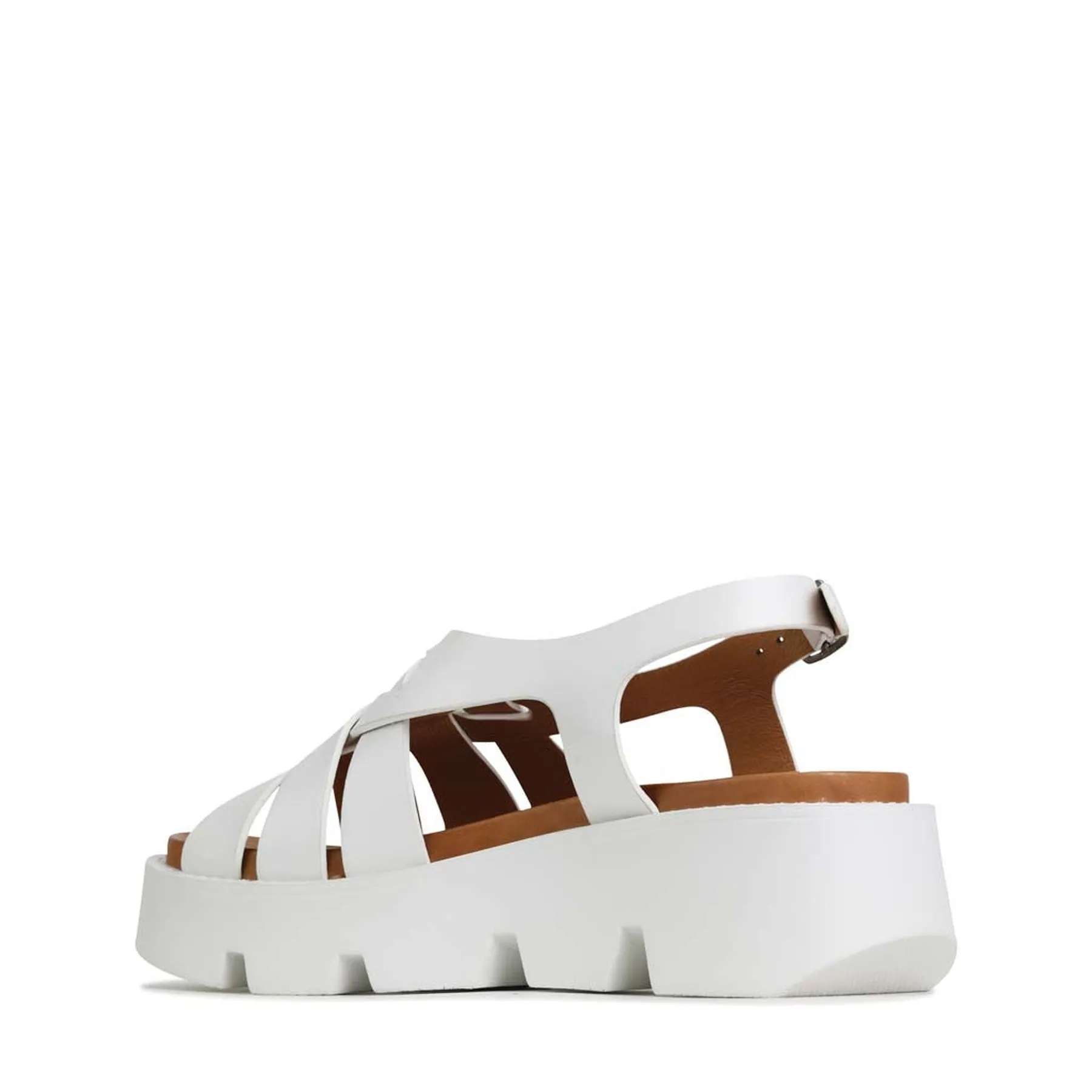 KAILYN LEATHER PLATFORM SANDALS