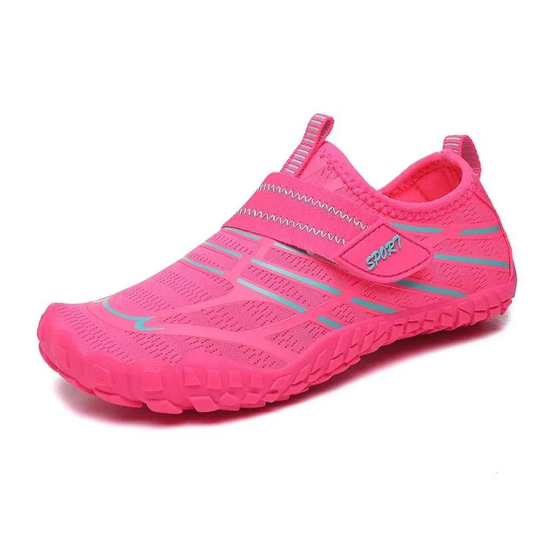 Kids' Colorful Water Shoes - Barefoot Aqua Sneakers