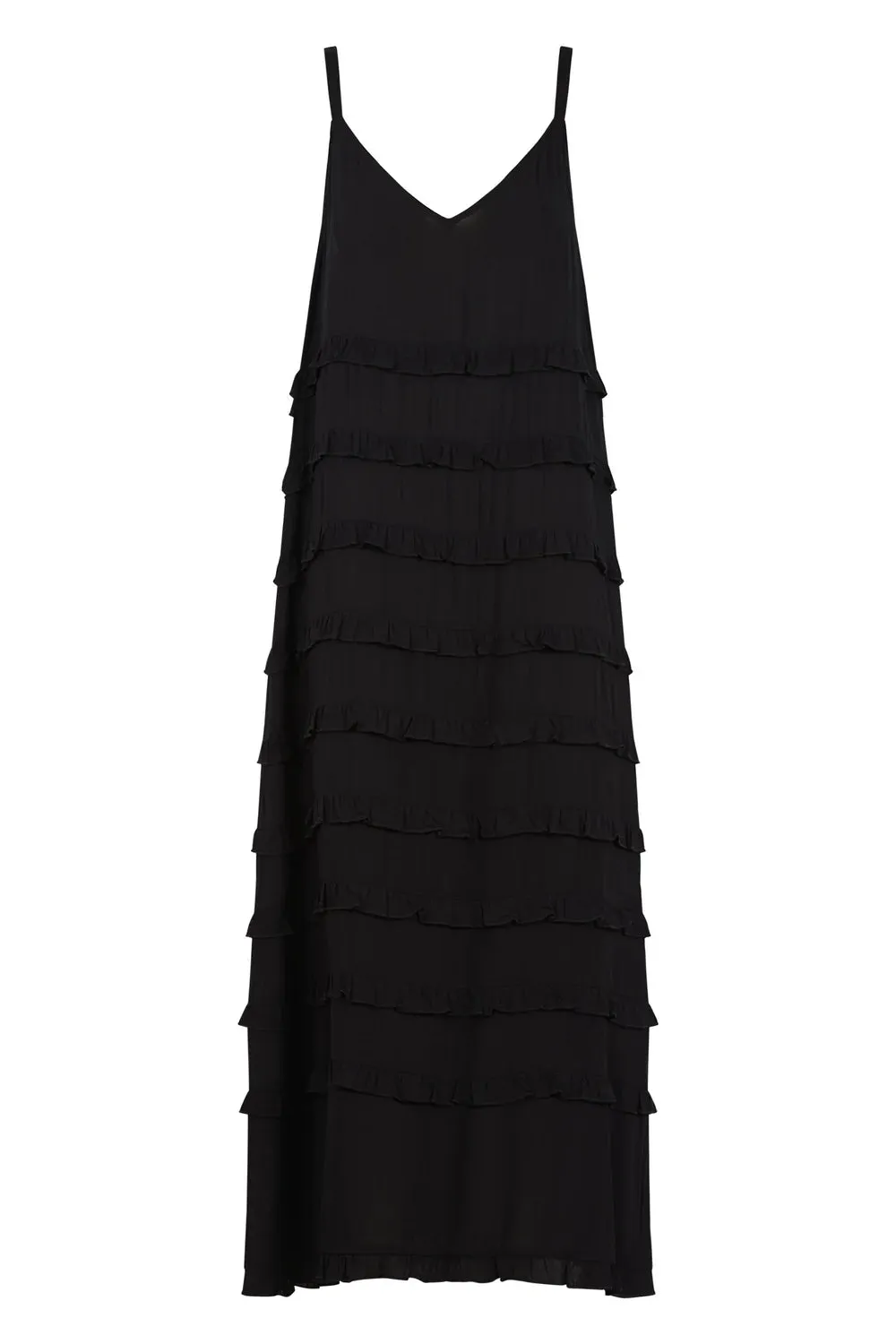 La Mer Frill Maxi Sable