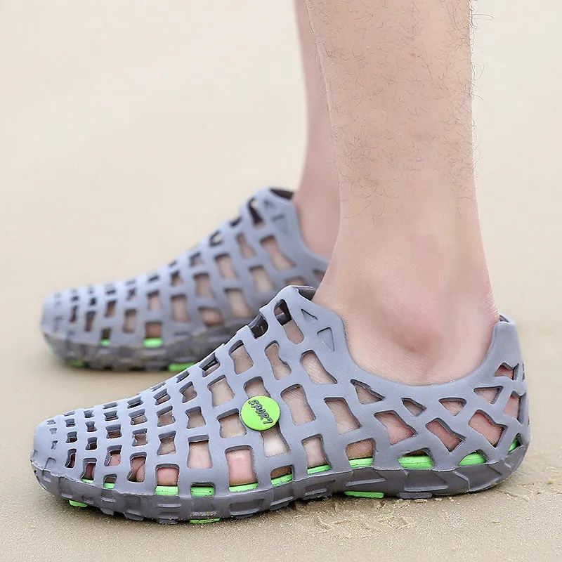 Men Light-weight Comfortable Hole Beach Sandals