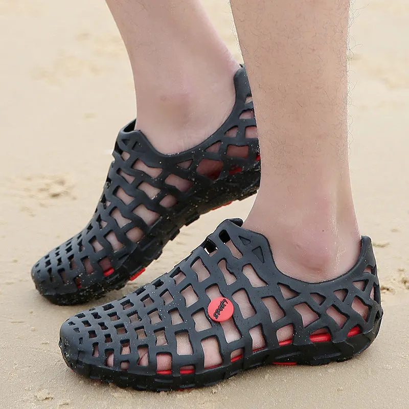 Men Light-weight Comfortable Hole Beach Sandals