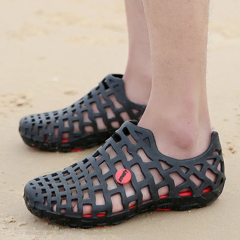 Men Light-weight Comfortable Hole Beach Sandals