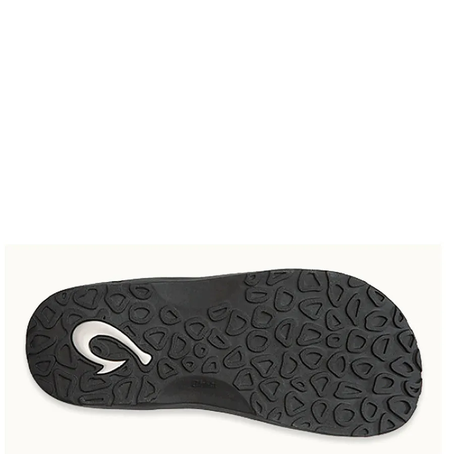 Olukai Men's 'Ohana Sandal - Black/Dark Shadow 10110-4042