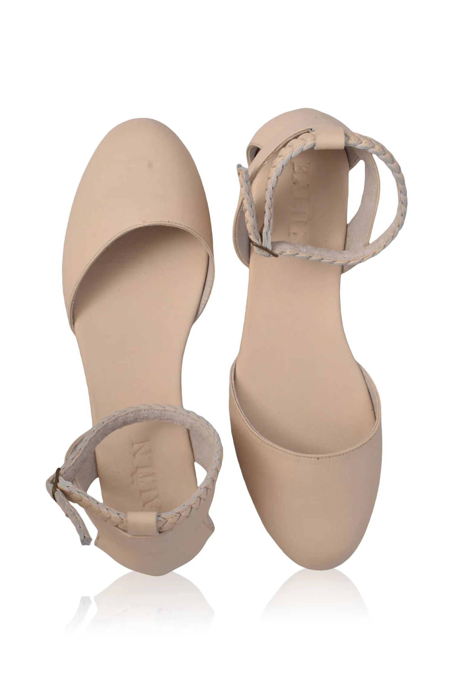 Paris Leather Ballet Flats (Sz. 4 - 12)