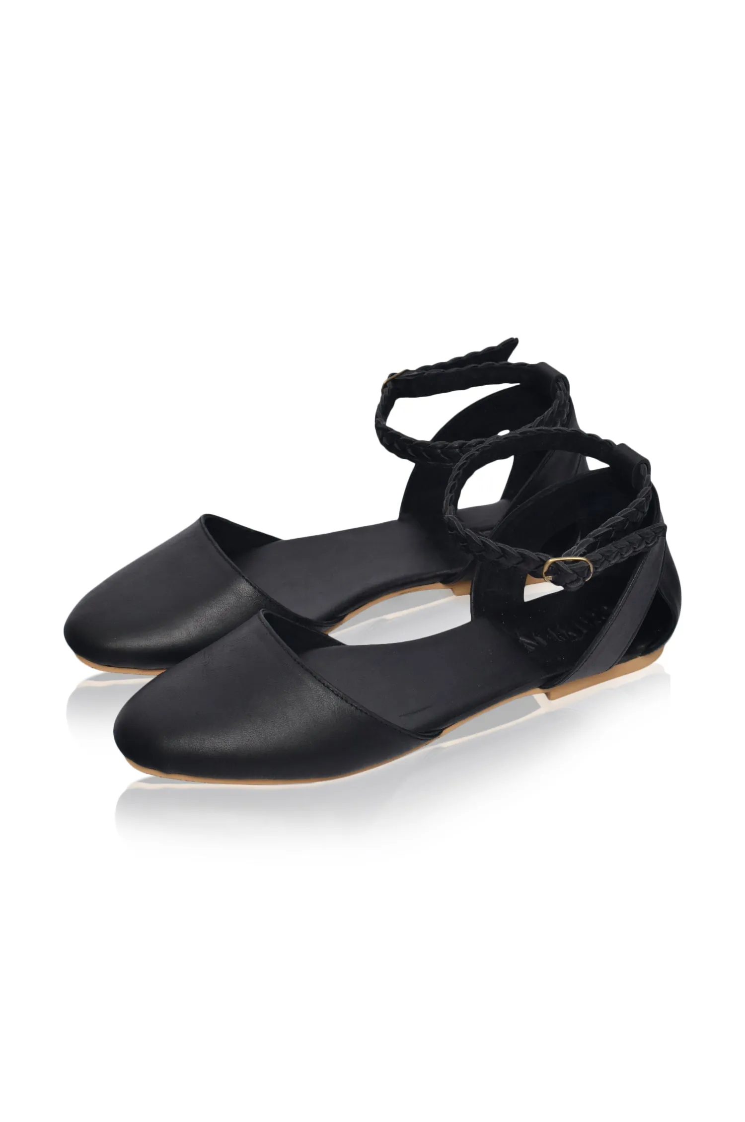 Paris Leather Ballet Flats (Sz. 4 - 12)