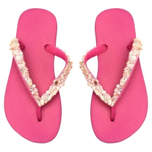 SEASHELL FLIP FLOP SANDALS