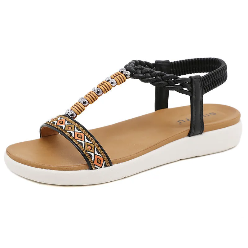 Vanccy Lightweight Comfortable Bohemian Women Sandals