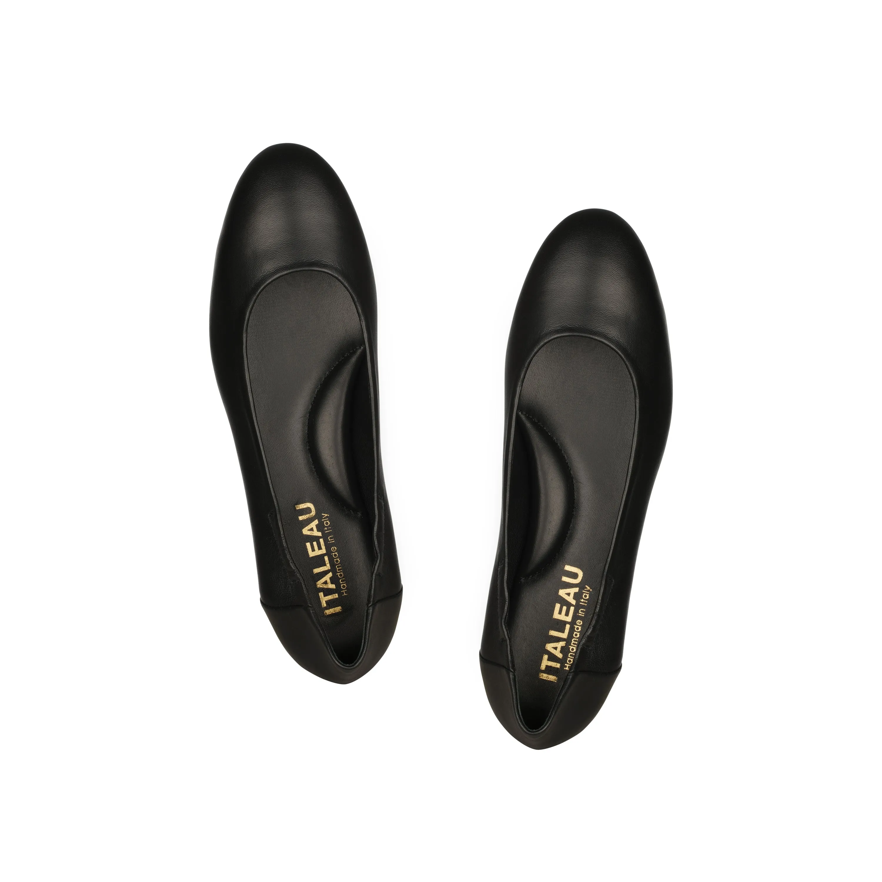 Vera Flexlite Flats Jet Black