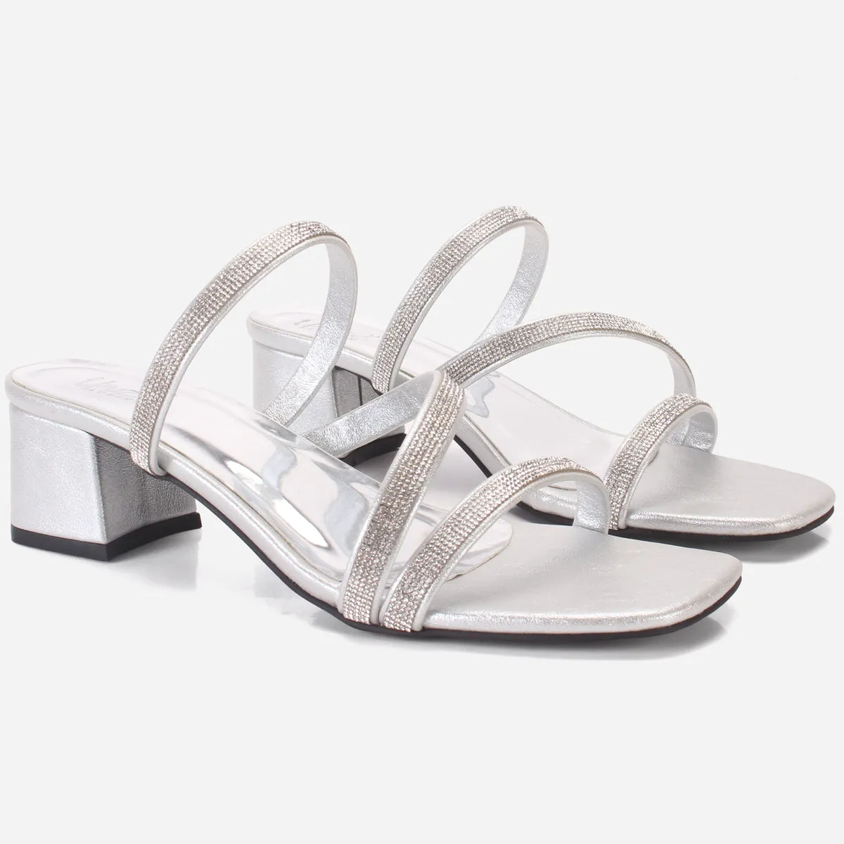 Women's "FLORIDA" Crystals Adorns Party Sandals